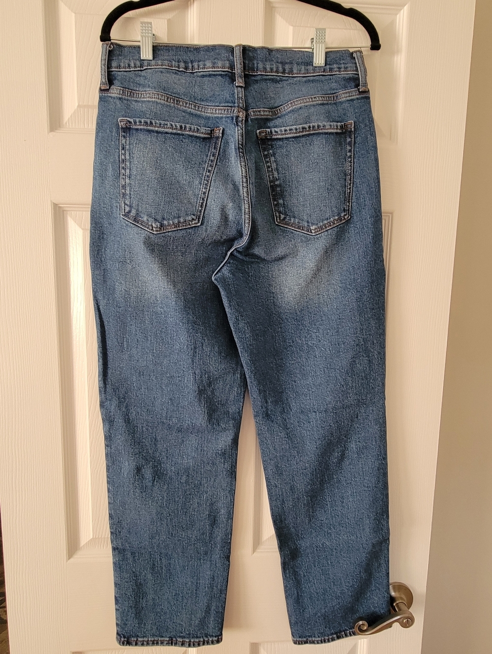 Womens Size 10 Old Navy Loose Relax Tulip Jeans - Classic Straight Fit - Picture 2 of 5